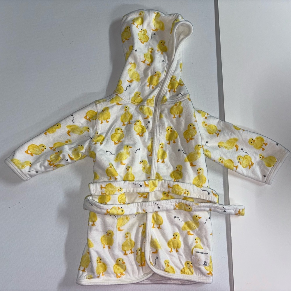 Burt’s Bees Yellow Duck Infant Robe